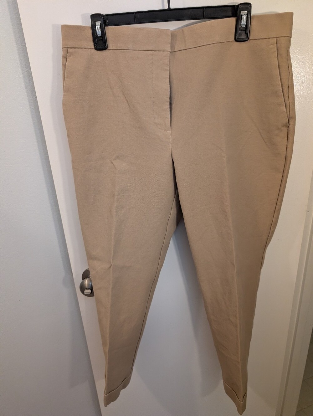 Ann Taylor Women's Beige Slim Ankle Pants Size 12
